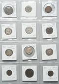 Twelve Italy Coins Some Silver Ranging in age from