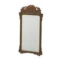 George ii parcel gilt mirror walnut mid 18th c 38 x 20 34