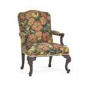 Irish chippendale armchair mahogany frame upholstered seat and back carved cabriole legs ca 1790 39 12 x 29 x 31