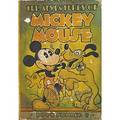 Walt disney autograph in pencil on the adeventures of mickey mouse book number 3 ca 1940 7 34 x 5 12