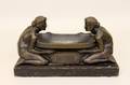 Gurschner Bronze Figural Bowl