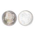 Morgan silver dollars ninety one including 1878cc many with nice toning