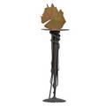 Albert paley b 1944 sunset candleholder rochester ny 1993 formed and fabricated steel brass signed albert paley 1993 2650 helped abt with copyright mark 22 x 6 14 note from a limit