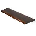 George nakashima 1905  1990 nakashima studios walnut slab wall shelf new hope pa 1966 signed with client name 3 12 x 42 x 11 provenance available copy of original invoice