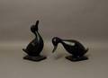 A Pair of Virginia Metalcrafters Duck Doorstops