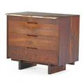 George nakashima 1905  1990 nakashima studios walnut fourdrawer dresser new hope pa 1962 signed with client name 31 34 x 36 x 21 12 provenance available copy of original invoice and