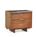 George nakashima 1905  1990 nakashima studios walnut fourdrawer dresser new hope pa 1963 signed with client name 31 34 x 36 x 21 12 provenance available copy of original invoice