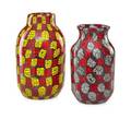 Vittorio ferro b 1932 two murrine glass vases murano italy 2003 both signed one dated 8 34 10 14