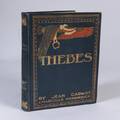 Antique book Thebes