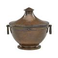 Roycroft hammered copper humidor east aurora ny 190920 early orb and cross mark 6 x 6