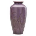 William hentschel 1892  1962 rookwood tall later matmat moderne vase with foliage cincinnati oh 1927 flame markxxvii614cartist cipher 13 x 6 12 provenance christies new york