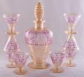 Vintage TchecoSlovaquie Glassware Nine 9
