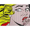 Roy lichtenstein american 19231997 crying girl 1963 printed in 1994 screenprint in colors printers proof from an edition of 500 signed 22 18 x 29 sheet publisher zimmerman editions