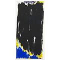 Sam francis american 19231994 untitled 1959 gouache on paper framed signed and dated 11 78 x 5 58 irregular provenance il gabbiano gallery rome label on verso american contempor