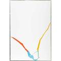 Helen frankenthaler american 19282011 what red lines can do 1970 screenprint in colors framed signed dated and numbered ss 2975 38 12 x 26 18 publisher multiples inc new york li