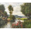 Louis aston knight american 18731948 untitled oil on canvas framed signed 19 x 23 38 provenance private collection oregon