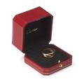 Cartier trinity 18k tricolor gold ring
