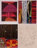 Collection of Four 4 Modern Art Prints