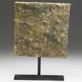 Harry bertoia american 19151978 untitled gilded bronze sculpture on stand 10 12 x 7 14 x 2 12