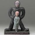 Beatrice wood glazed earthenware sculpture the superior masculine mind applied clay signature beato 19 14 x 14 x 8
