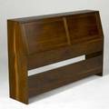 George nakashima walnut storage headboard with two sliding doors 1955 provenance abailable 36 x 12 x 56