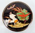 Mstera Round Russian Laquer Box Firebird