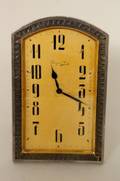 Amer Sterling Silver Mounted Desk Clock