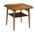 George tanier teak traytop side table branded george tanier collection made in denmark 23 12 x 24 sq