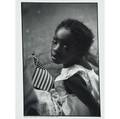 Earlie hudnall jr american b 1946 girl with flag gelatin silver print 1991 provenance estate of joshua p smith new york private collection new jersey signed dated and titled 20 x
