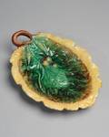 Majolica Oak Leaf Tray with Acorns
