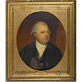 Gilbert stuart american 17551828 attr portrait of william sharp oil on canvas period oval gilt frame provenance private collection virginia 27 x 22 12 sight canvas 29 x 24