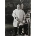 August sander german 18761964 pastry cook 1928 oversized gelatin silver print printed ca 1980 by gunther sander with aug sander lindenthal koln blindstamp 16 12 x 12 sheet
