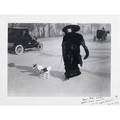 Jacques henri lartigue french 18941986 woman with fox fur avenue des acacias 1911 gelatin silver print printed before 1973 signed dated and inscribed to dan berley 11 34 x 15 34 sheet