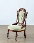A Victorian Rococo Revival Side Chair