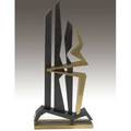 Giorgio zennaro italian b 1926 untitled 1979 bronze signed and dated 45 high provenance private collection new jersey
