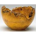 Mark lindquist spalted elm burl bowl 1977 signed and dated 5 x 7