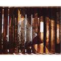 Architectural set of fourteen lacquered screens designed for the set of the regency enterprises film copy cat 1995 these were mounted to a set of louvers for the film and are now being offered
