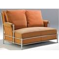 Warren mcarthur park avenue settee identical to preceding 33 x 49 x 37