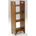 Gustav stickley dhandle magazine stand branded mark 40 x 13 34 x 10