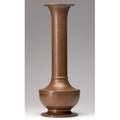 Roycroft hammered copper american beauty vase 191015 stamped orb and cross mark 21 x 7 34