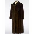 Mink coat with bergdorf goodman label shoulder to hem 46