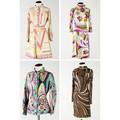 Emilio pucci ladies vintage clothing including two matching skirt suits a dress and a blouse