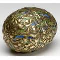 Russian enamel silver egg marked 84 bears mark of russian maker kalcholkov 6