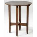 Limbert drink stand no191 with tapered legs and arching cross stretchers branded mark 29 14 x 24 dia