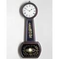 Samuel a eaton attr weightdriven banjo clock in mahogany case ca 18251842 29