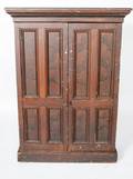 Mid 19th Century Grain Painted Cupboard