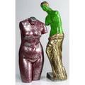 La ii angel ortiz american b 1967 two works of art untitled acrylic on venus de milo sculpture signed and tagged throughout 34 high untitled acrylic on mannequin signed and tagged throug