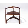 Jacob marks walnut armchair with spadeshaped back 2006 signed skramm 2006 27 x 25 34 x 21