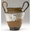 Betty woodman wheelthrown stoneware etruscan vaseprovenance helen drutt gallery philadelphia 10 12 x 10
