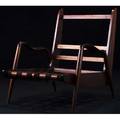 Phillip lloyd powell new hope chair in walnut with webbed seat support 32 x 29 12 x 30 12